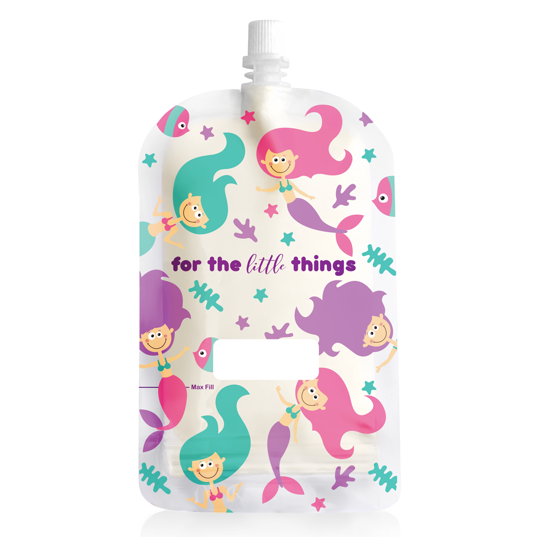 Sinchies Reusable Food Pouch | 200ml - Mermaid
