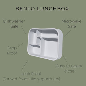The Zero Waste People | Silicone Bento Lunch Box - Lilac