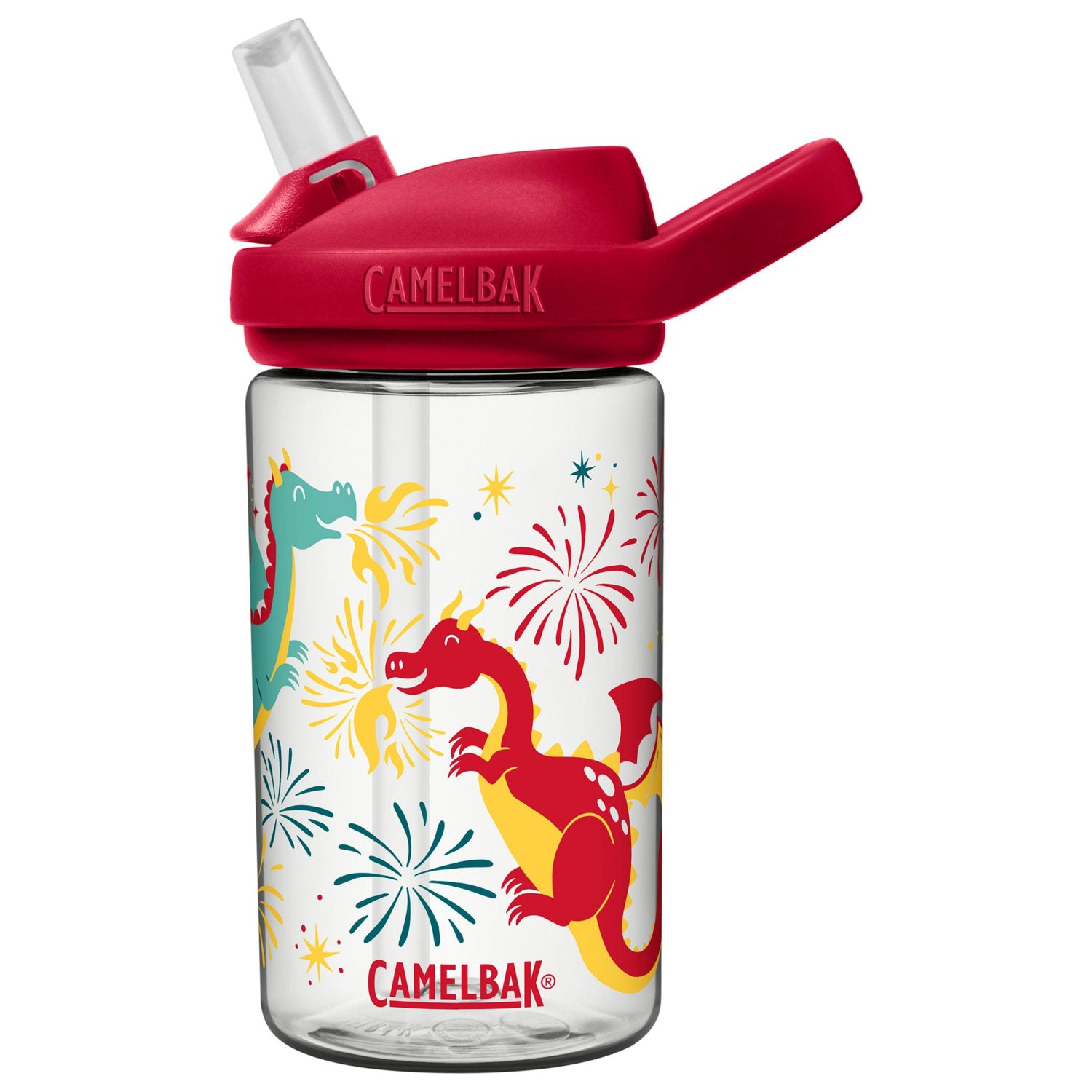 CamelBak Eddy+ Kids Drink Bottle | 400ml - Firework Dragon
