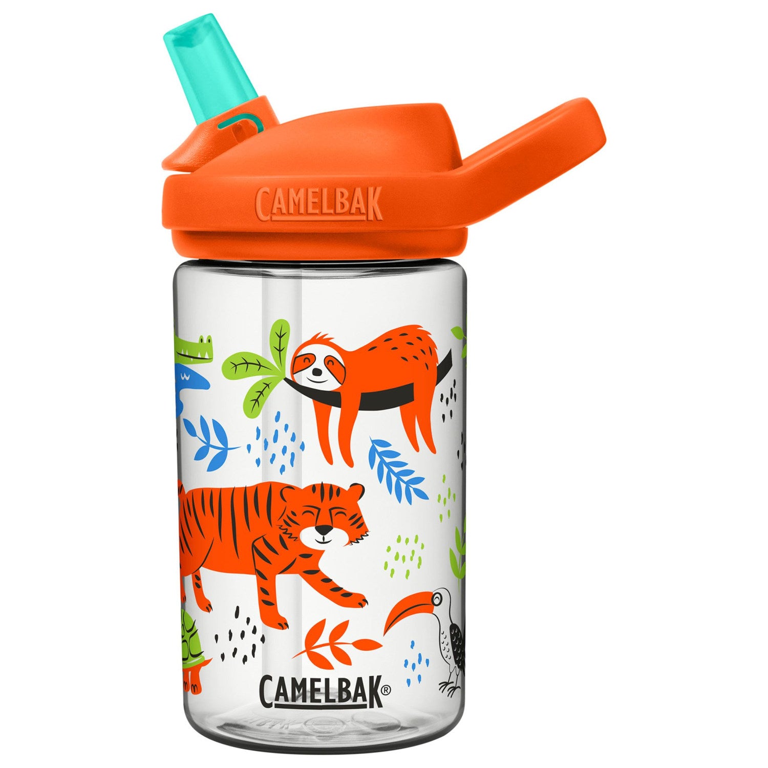 CamelBak Eddy+ Kids Drink Bottle | 400ml - Spring Safari