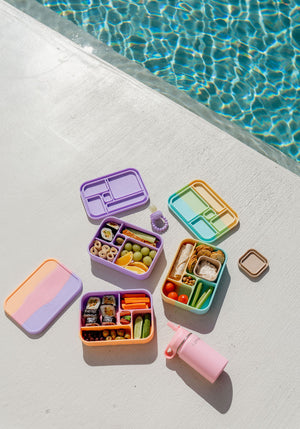 The Zero Waste People | Silicone Bento Lunch Box - Lilac