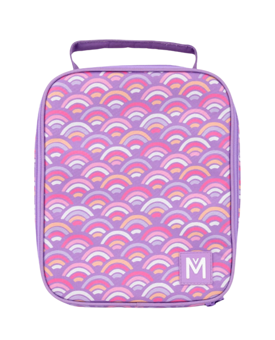 MontiiCo Insulated Lunch Bag - Rainbow Roller