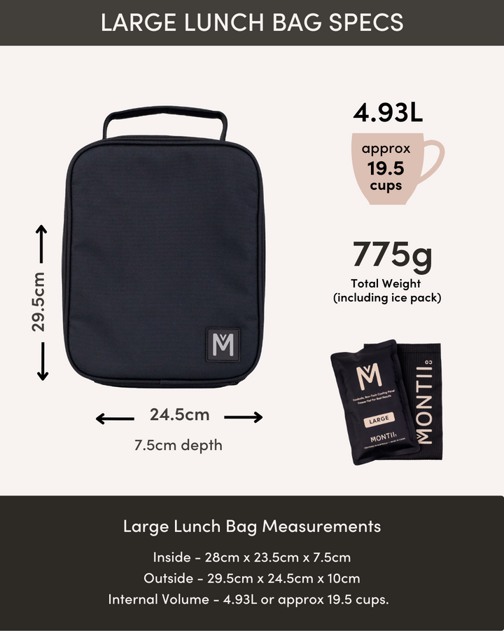 MontiiCo Insulated Lunch Bag - Game On