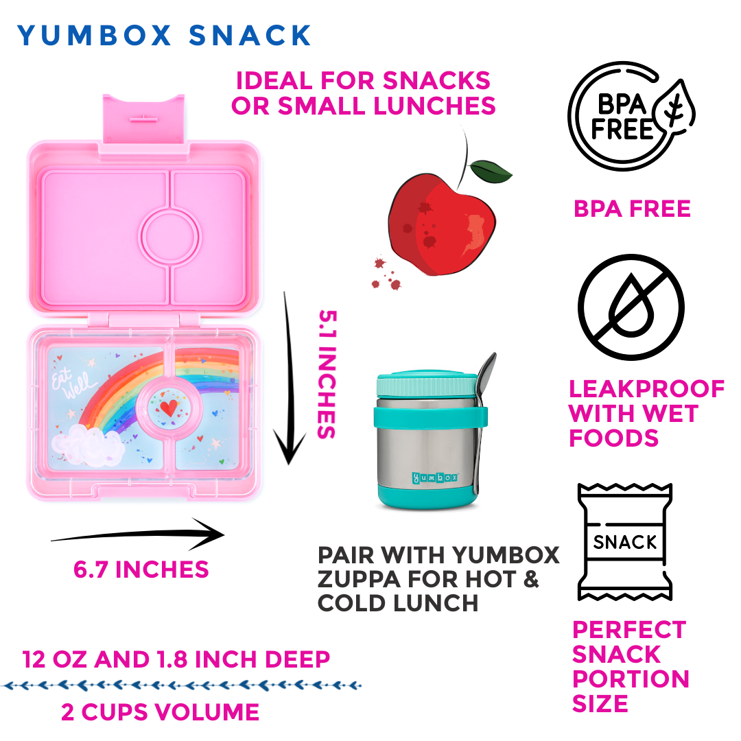 Yumbox Snack Box - Fifi Pink
