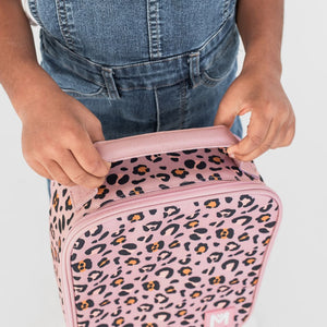 MontiiCo Insulated Lunch Bag - Blossom Leopard