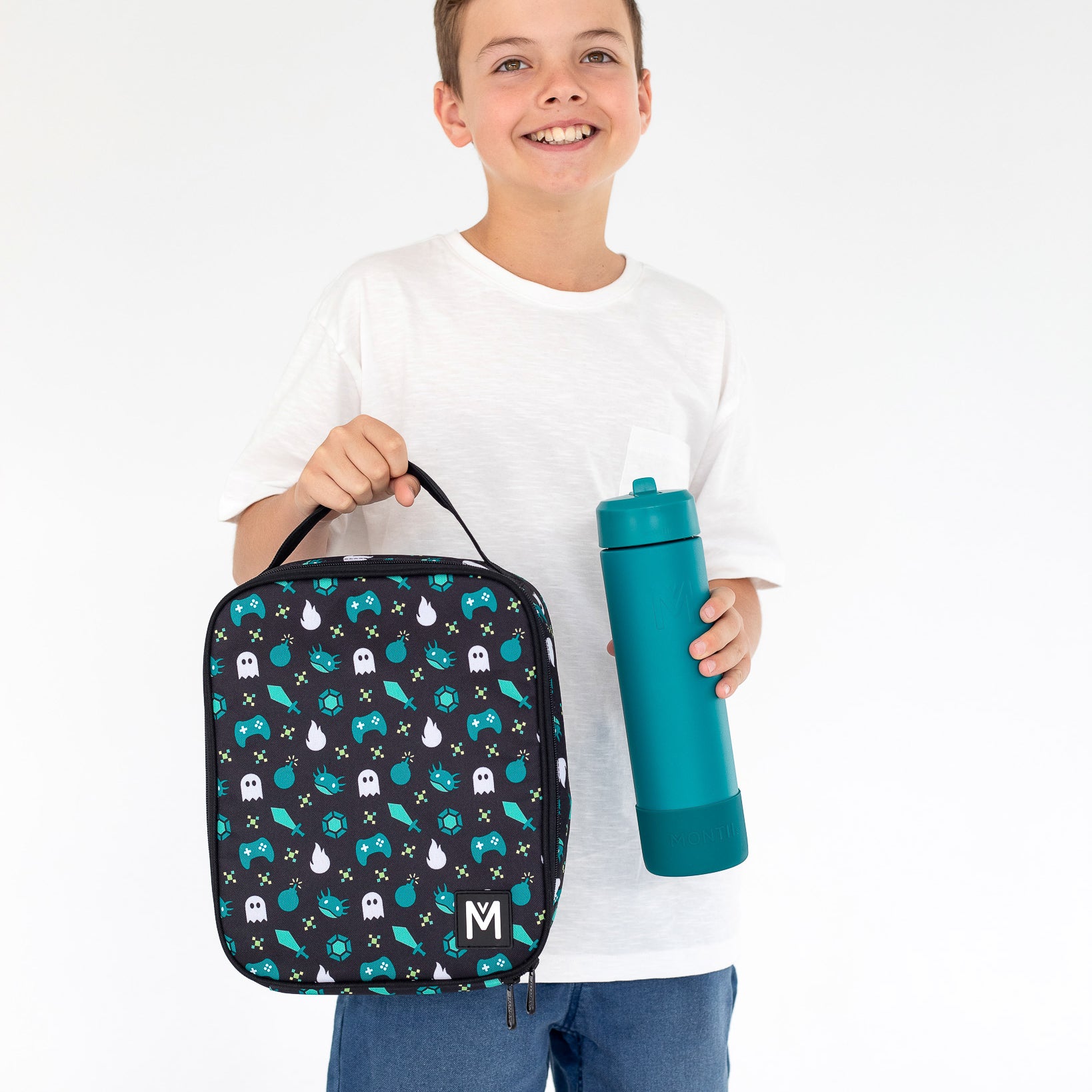 MontiiCo Insulated Lunch Bag - Game On