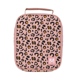 MontiiCo Insulated Lunch Bag - Blossom Leopard