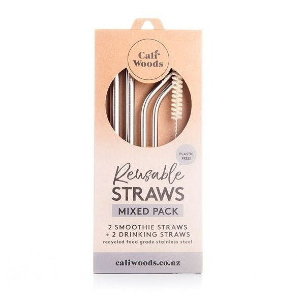 Caliwoods Reusable Straws - The Mixed Pack