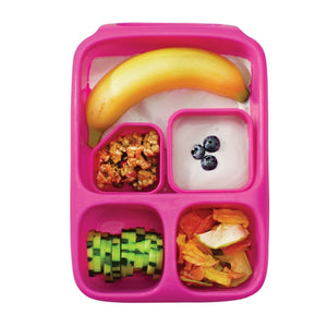 Goodbyn Hero Lunch Box (includes 2 leak proof dippers) - Neon Orange - phunkyBento