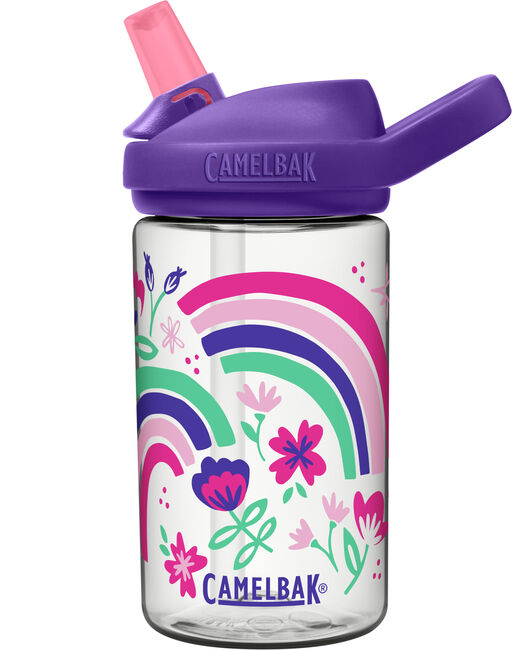 CamelBak Eddy+ Kids Drink Bottle | 400ml - Rainbow Floral