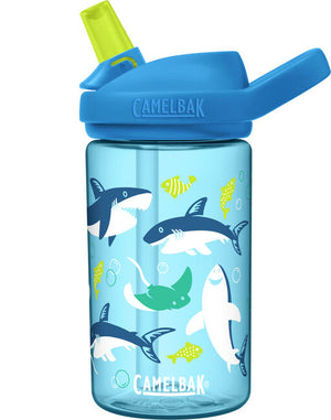 CamelBak Eddy+ Kids Drink Bottle | 400ml - Sharks & Rays