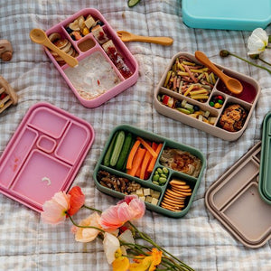 The Zero Waste People | Silicone Bento Lunch Box - Nude