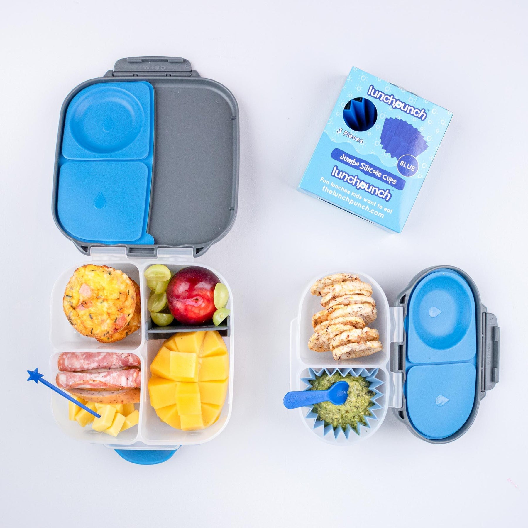 Lunchpunch | Bento Set - Electric Blue