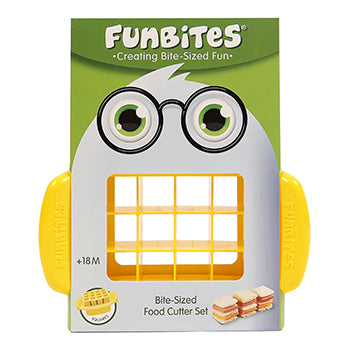 FunBites Sandwich Cutter - Squares - phunkyBento