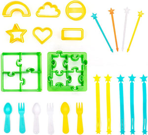 Lunchpunch | Cutter & Bento Set - Fun & Games
