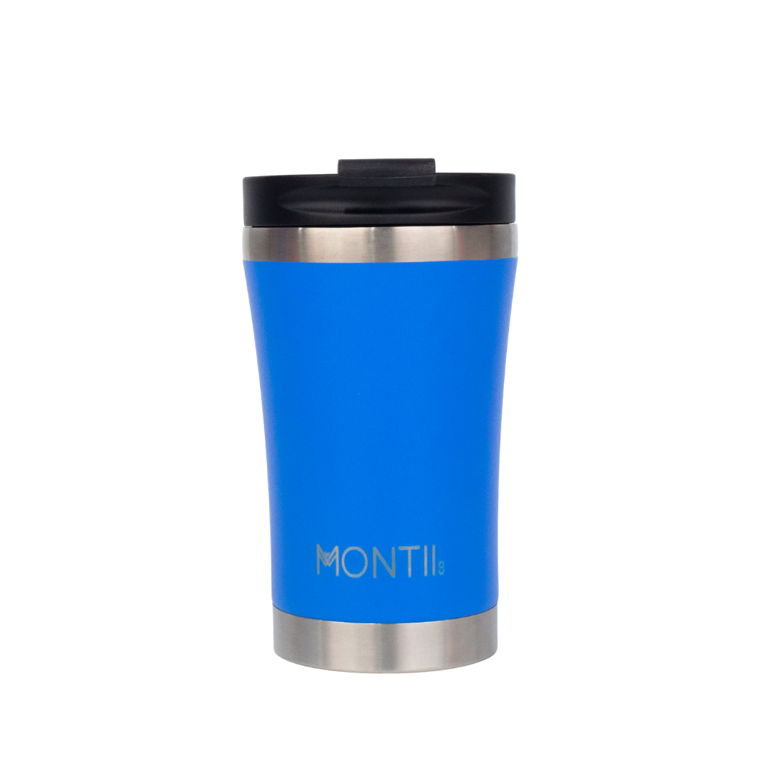 MontiiCo Regular Insulated Coffee Cup (350ml) - Blueberry **LAST ONE**