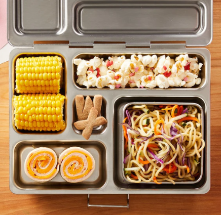 **PRE-ORDER** PlanetBox ROVER Stainless Steel Bento Lunch Box (5 compartments)
