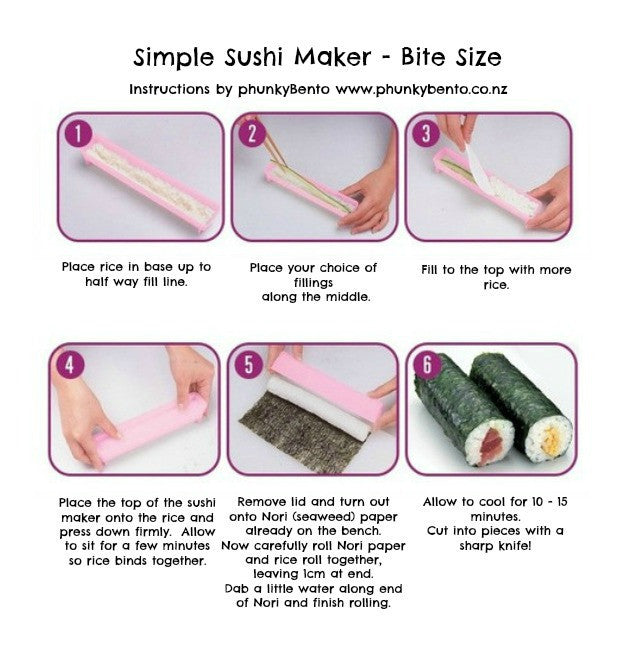 Simple Sushi Maker - Bite Size - phunkyBento