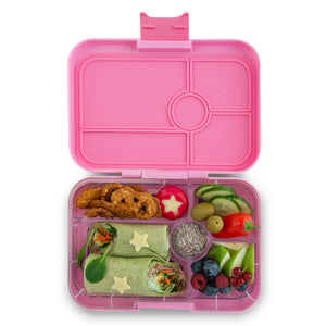 Yumbox Tapas Bento Lunchbox (5 Compartments) - Stardust Pink - phunkyBento