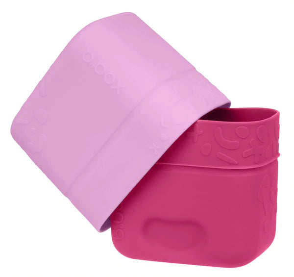 b.box | Silicone Snack Cups - Berry (2pk)