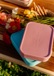 The Zero Waste People | Silicone Bento Lunch Box - Watermelon