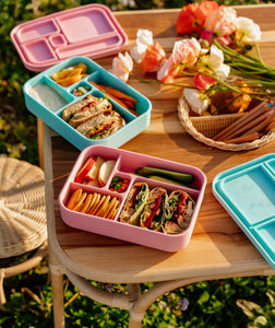 The Zero Waste People | Silicone Bento Lunch Box - Aqua