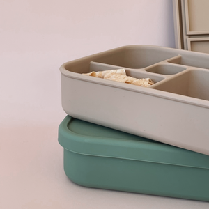 The Zero Waste People | Silicone Bento Lunch Box - Nude