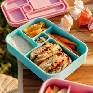The Zero Waste People | Silicone Bento Lunch Box - Aqua